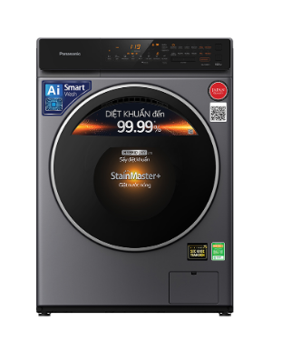 Máy giặt sấy Panasonic Inverter 10 Kg NA-V10FC1LVT Mới Chính Hãng 100%