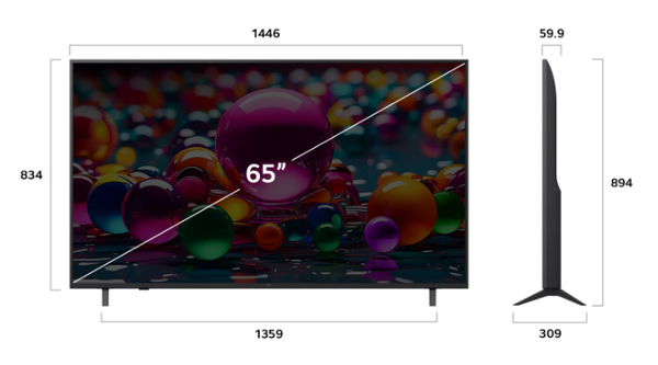 Smart Tivi LG 65 Inch 4K 65UA8450PSA Mới 100%