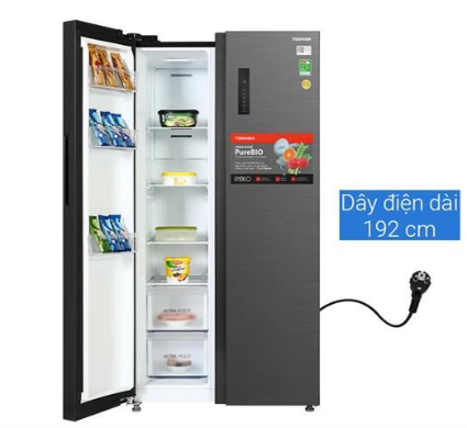 Tủ lạnh Toshiba Inverter 620L GR-RS696WI-PMY Giá Rẻ Nhất