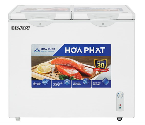 Tủ đông Hòa Phát 2 ngăn 205 lít HPF BN6205  Giá Rẻ CHính Hãng