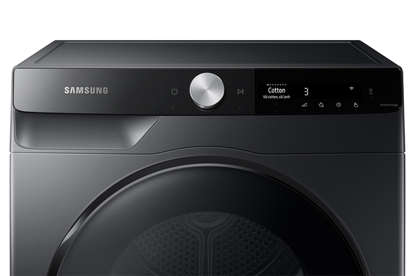 Máy sấy bơm nhiệt Samsung Inverter 9 Kg DV90T7240BB/SV Mới 100%