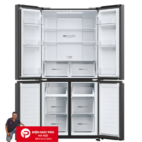 Tủ lạnh Aqua Inverter 469 lít AQR-M532XA(CBC) Kho Điện Máy Pro Hà Nội Giá Rẻ Nhất