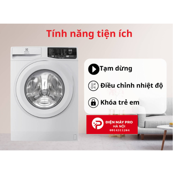 Máy giặt Electrolux UltimateCare 100 Inverter 10 kg EWF1025DQWB lồng ngang Giá Rẻ Nhất