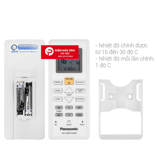 Điều hòa Panasonic Inverter 9000 BTU 1 chiều CU/CS-U9ZKH-8 Mơi 100% Chính Hãng Giá Rẻ