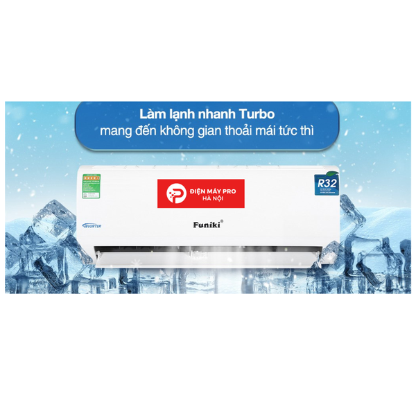 Điều hòa Funiki Inverter 9000 BTU 1 chiều HIC09TMU gas R-32 Chính Hãng nguyến seal