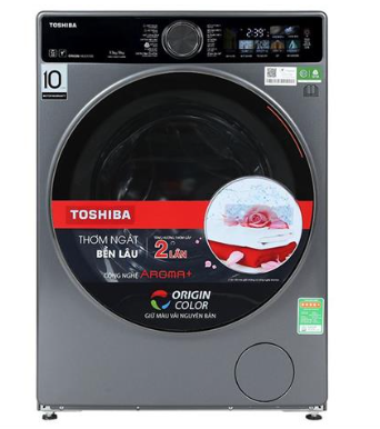 Máy giặt sấy Toshiba Inverter giặt 13 kg - sấy 8 kg TWD-T25BZP140MWV(MG)
