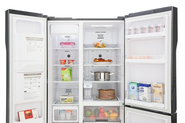 Tủ lạnh 3 cánh Inverter 584 Lít HITACHI R-FM800GPGV2 (GBK)