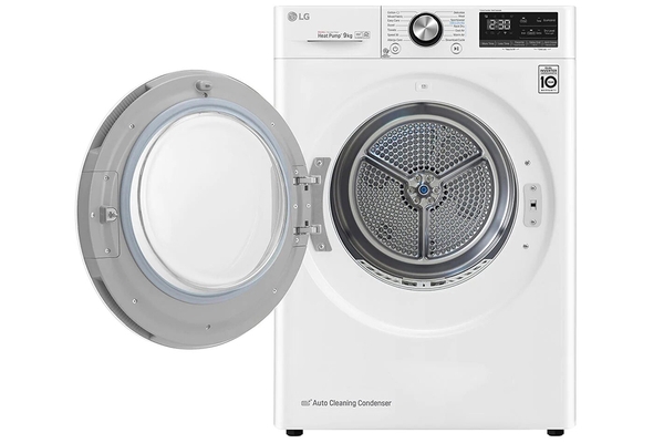 Máy sấy bơm nhiệt LG 9 Kg DVHP09W Mới 100%