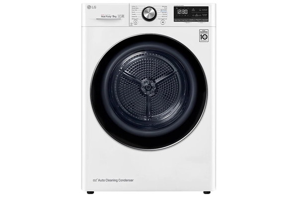 Máy sấy bơm nhiệt LG 9 Kg DVHP09W Mới 100%