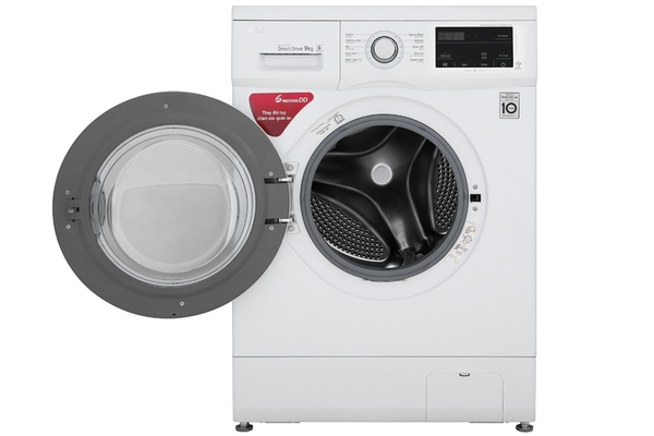 Máy giặt LG Inverter 9 kg FM1209N6W Chính hãng