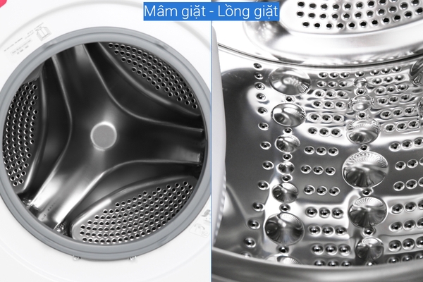 Máy giặt LG Inverter 9 kg FM1209N6W Chính hãng