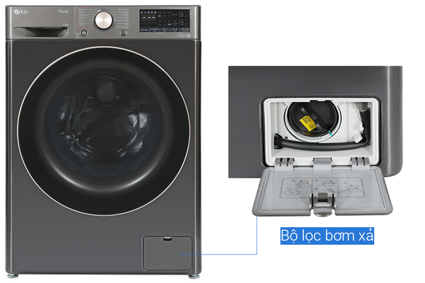 Máy giặt LG FV1412S3BA Inverter (12 kg)  ĐIỆN MÁY PRO KHO LG Chính hãng