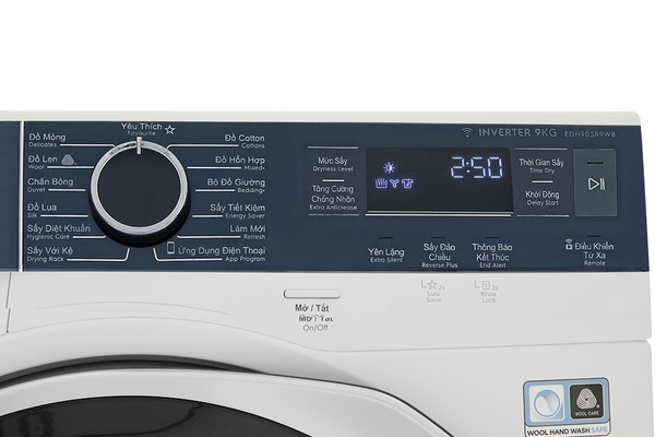 Máy sấy bơm nhiệt Electrolux UltimateCare 9 kg EDH903R9WB Chính Hãng 100%
