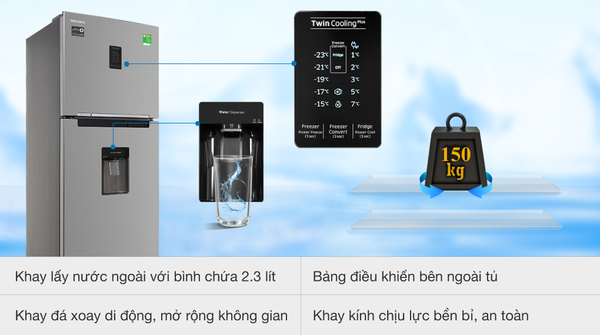 Tủ lạnh Samsung RT32K5932S8/SV Inverter 319 lít