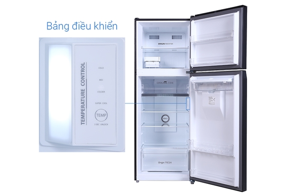 Tủ lạnh Toshiba Inverter 311 lít GR-RT395WE-PMV(06)-MG Mới 100%