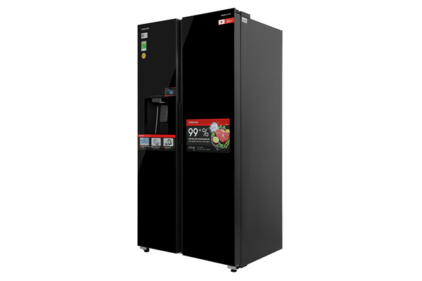 Tủ lạnh Toshiba Inverter 568 lít Side By Side GR-RS755WIA-PGV(22)-XK Mới 100% Giá Rẻ