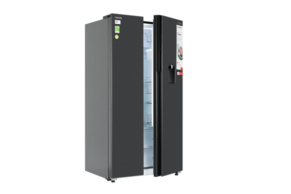 Tủ lạnh Toshiba Inverter 596 lít Side By Side GR-RS775WI-PMV(06)-MG mới 100%