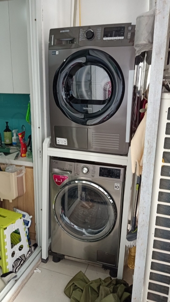 KỆ MÁY GIẶT MÁY SẤY 2 TẦNG RẺ NHẤT VN