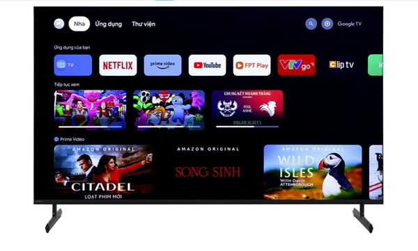 Google Tivi Sony 4K 65 inch KD-65X80M ( 65X80M ) 2024