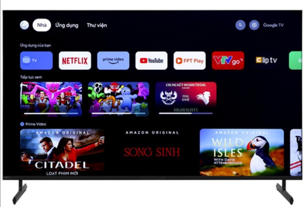 Google Tivi OLED Sony 4K 77 inch XR-77A80M ( 77A80M ) 2024 Mới 100%