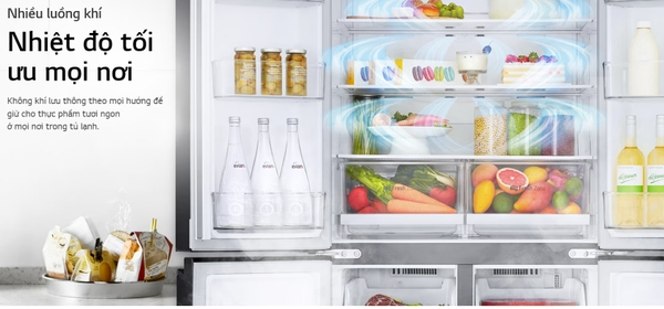 Tủ lạnh LG LFI50BLMAI Inverter 508 lít Multi Door InstaView Mới 100% ĐIỆN MÁY PRO Kho LG Chính hãng