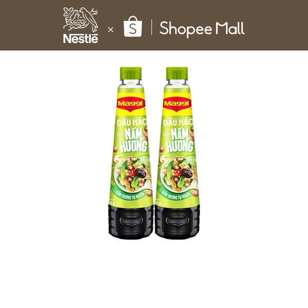Combo 2 Dầu Hào MAGGI Nấm Hương 350g/chai