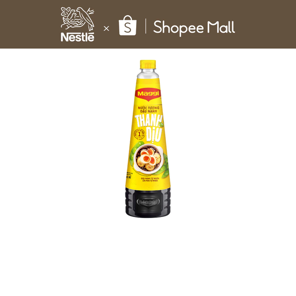 Nước tương Maggi đậu nành thanh dịu 700ml/chai