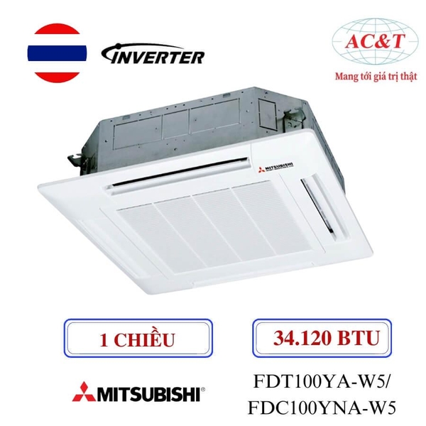 Máy lạnh âm trần Mitsubishi Heavy 4.0 HP Inverter FDT100YA-W5