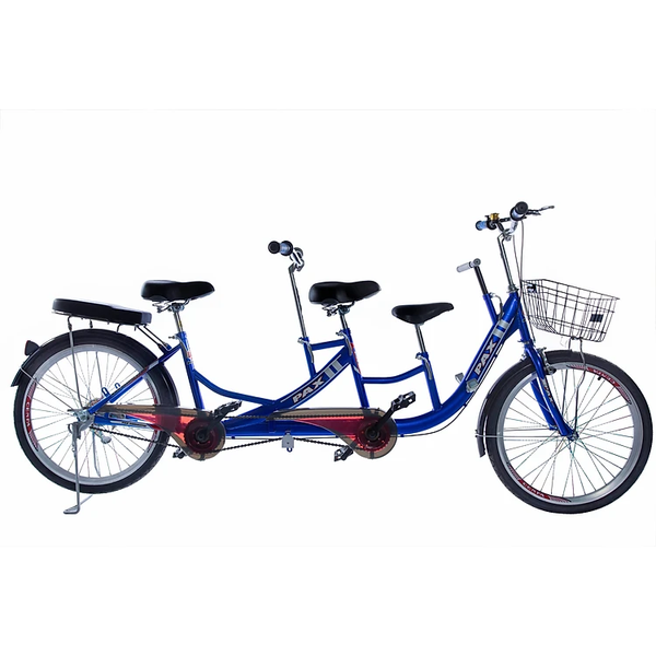 Xe đạp đôi gia đình cao cấp PAX 2 Sport - Kiểu dáng thể thao - Hai người đạp tự do - Trọng tải 300kg - Có thêm ghế cho bé
