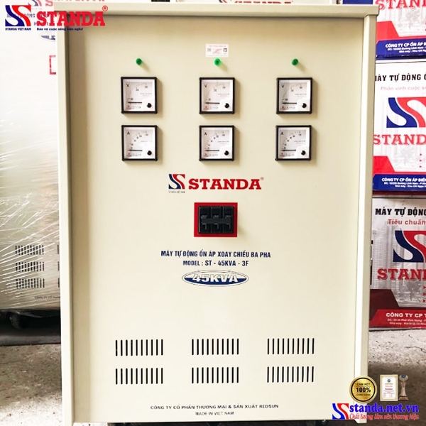ỔN ÁP STANDA 45KVA DẢI 173V-260V (HÀNG ĐẶT)
