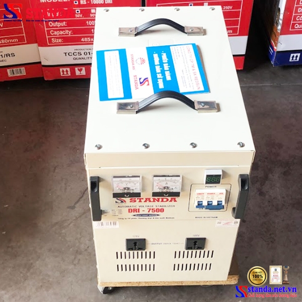 ỔN ÁP LIOA STANDA 7,5KVA ĐA CHỨC NĂNG 4 ĐẦU ĐIỆN RA