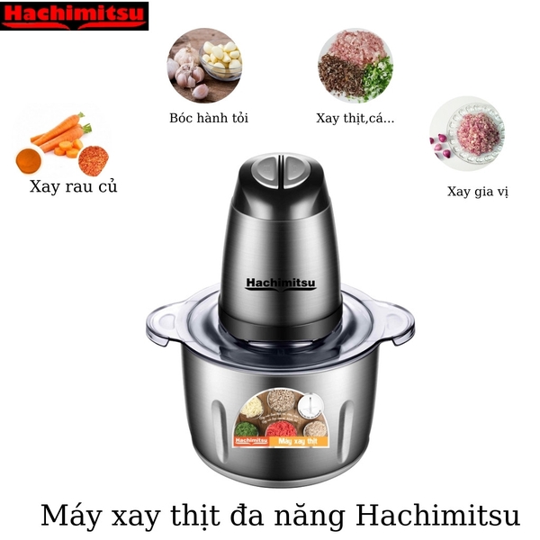 Máy xay đa năng Hachimitsu HC-510 cối inox