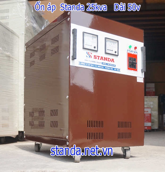 ỔN ÁP STANDA 25KVA DẢI 50V