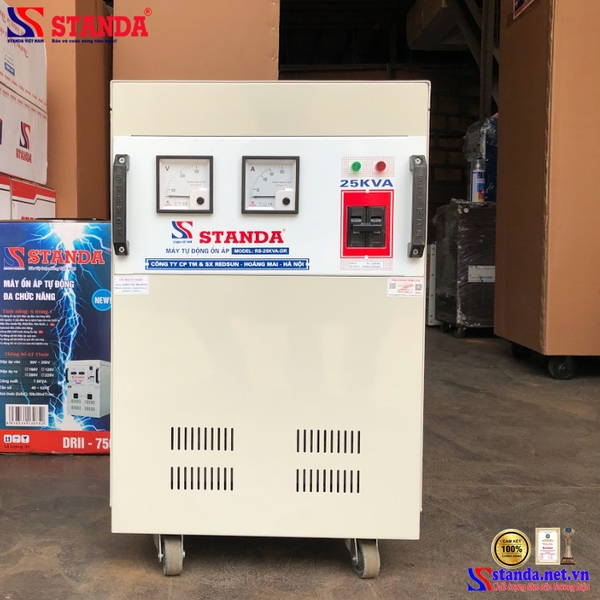 ỔN ÁP STANDA 25KVA DẢI 90V