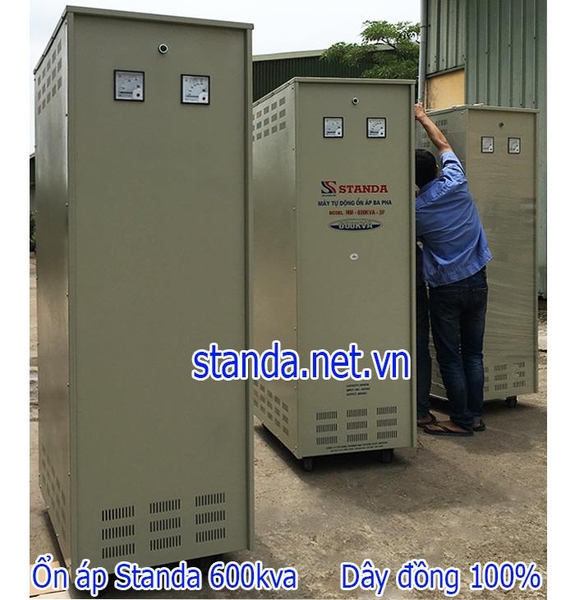 ỔN ÁP STANDA 600KVA DẢI 304V-420V