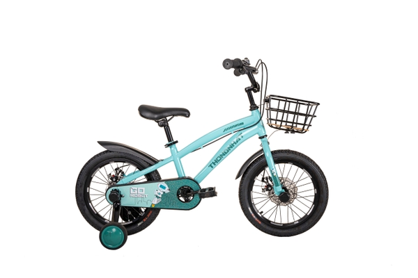 Xe đạp Thống Nhất trẻ em Robot 16 inch màu cam, xanh