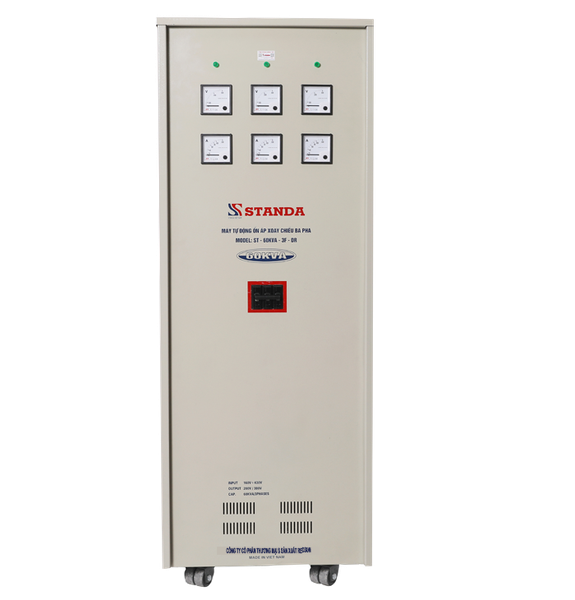 ỔN ÁP STANDA 60KVA DẢI 160V-430V