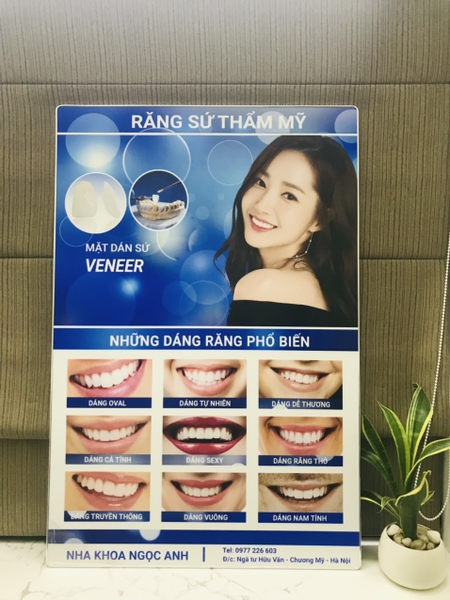 Tranh tư vấn nha khoa 
