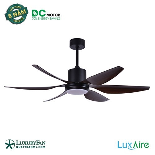 Quạt trần Lux Aire SWEEP 54” SW546DCABSBL