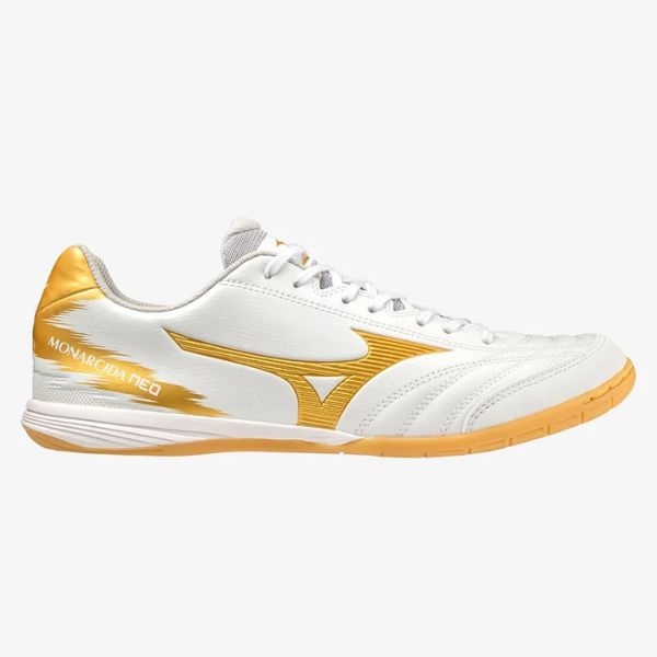 Mizuno Monarcida Sala Pro IN Q1GA232152 - Trắng/vàng