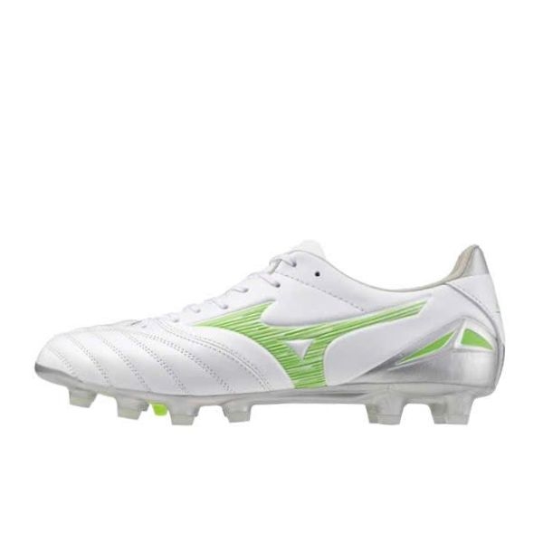 Giày Bóng Đá Mizuno Morelia Neo IV Pro FG Frontier Pack Trắng/Xanh Lá P1GA253437