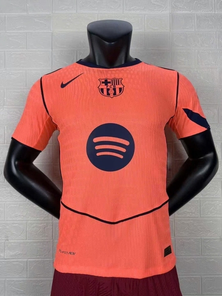 Barcelona 25/26 Player sân khách - Cam