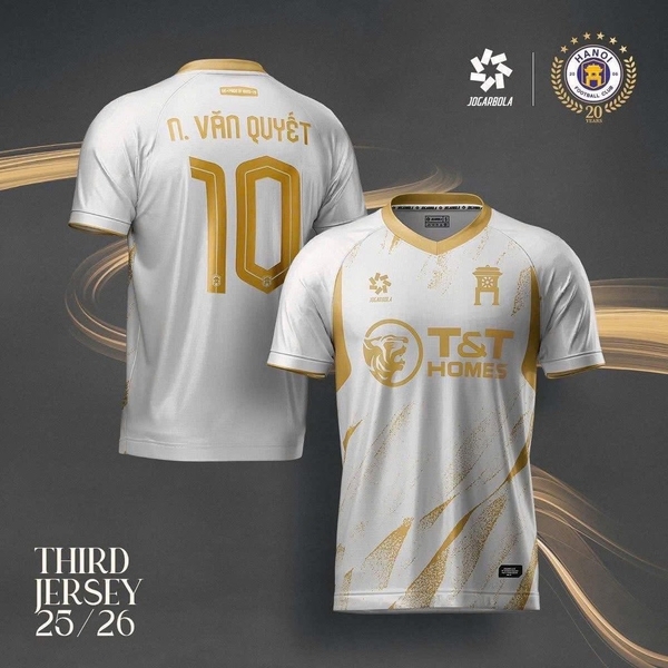 Áo thi đấu CLB Hà Nội 2025/26 - Trắng