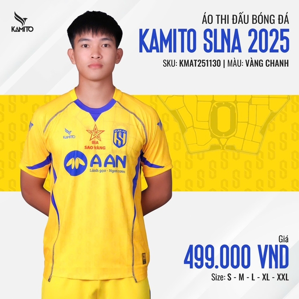 Áo thi đấu Bóng Đá CLB SLNA 2025/2026