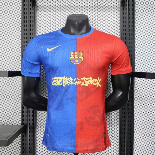 Barcelona 24/25 Player - Đỏ /Xanh x Travis scott