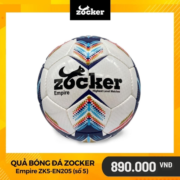 Quả bóng đá size 5 Zocker Empire ZK5-EN205