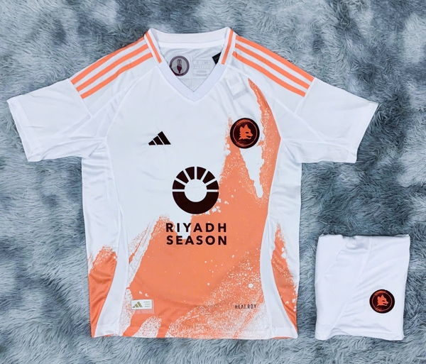 AS Roma 24/25 Trắng/Cam