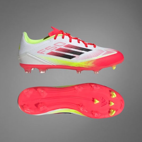 Giày Bóng Đá Adidas F50 League FG Pure Victory IE1290 -Trắng/Đỏ