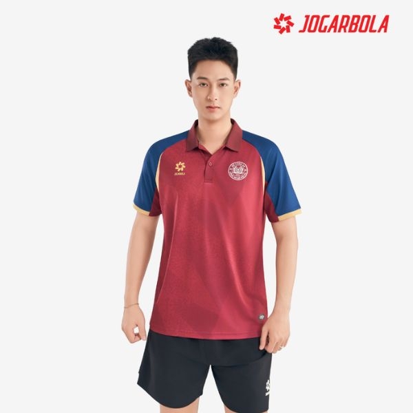 Áo polo di chuyển cầu thủ CLB CAHN 25/26 Đỏ Đô