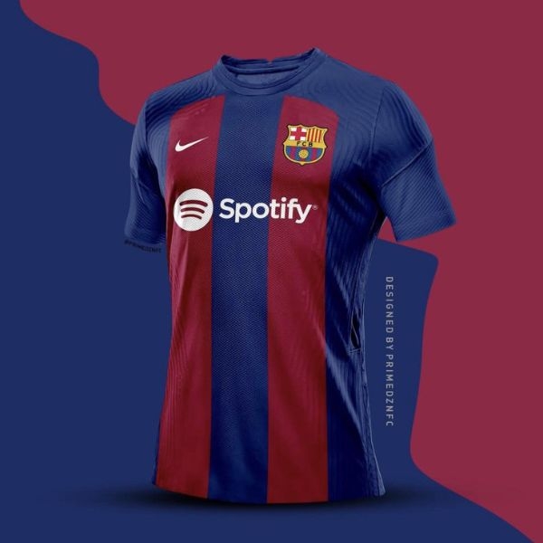 Barca Barcelona 23/24 Sọc Đỏ/Xanh